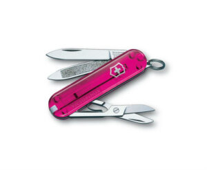 ויקטורינוקס האולר הקלאסי – ורוד שקוף שוויץ Victorinox Classic SD Classic Colors T.5.0.6203