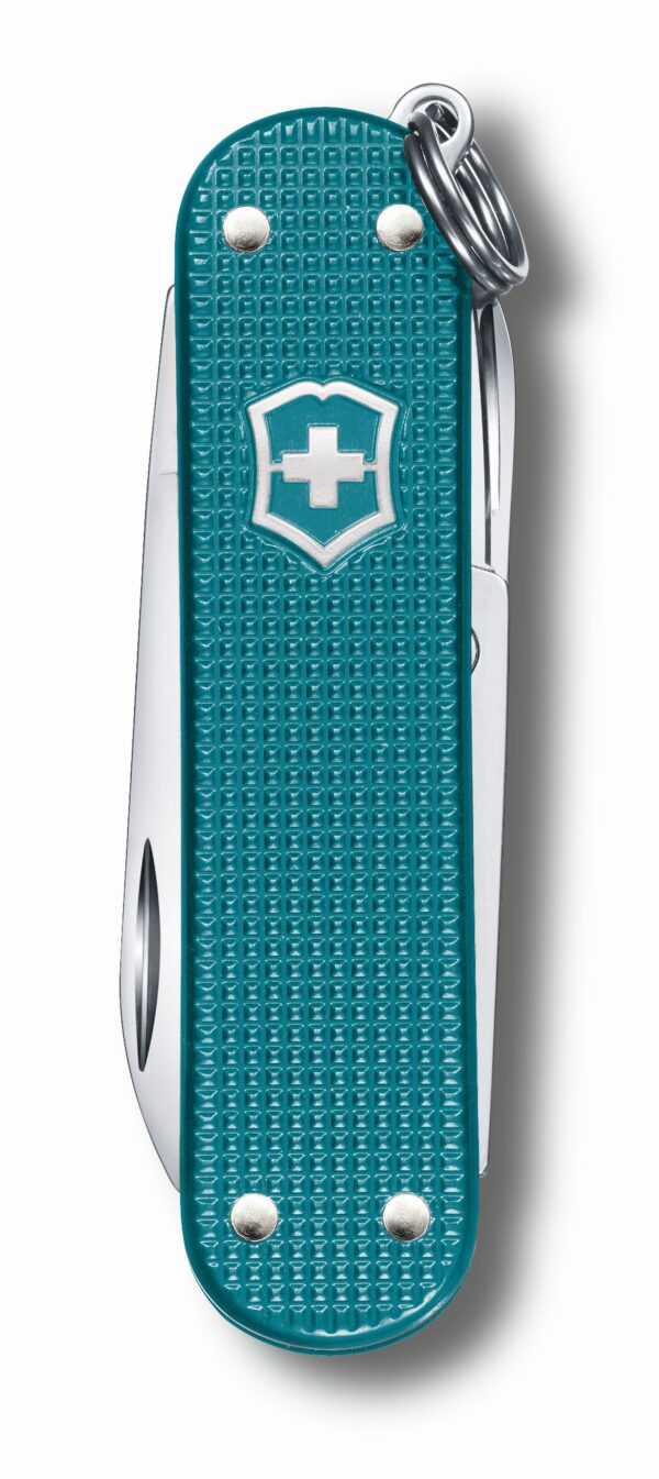 ⁦אולר Classic Alox ירוק פראי ,Classic Pocket Knife in Bold, Vivid Colors 0.6221.242G⁩ – תמונה ⁦3⁩