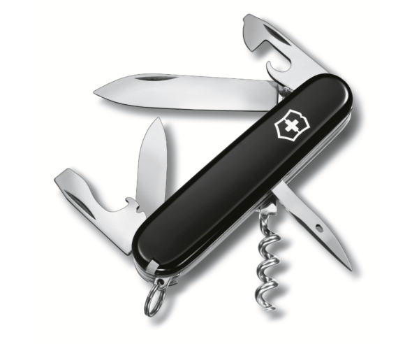 ⁦ויקטורינוקס ספרטן אולר כחול שקוף Blue transparent  Victorinox Spartan T2.1.3603⁩ – תמונה ⁦2⁩