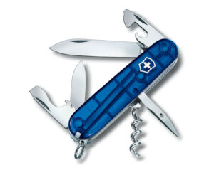 ויקטורינוקס ספרטן אולר כחול שקוף Blue transparent  Victorinox Spartan T2.1.3603