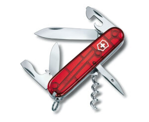 ויקטורינוקס ספרטן אולר אדום שקוף Victorinox Spartan Red transparent T.1.3603