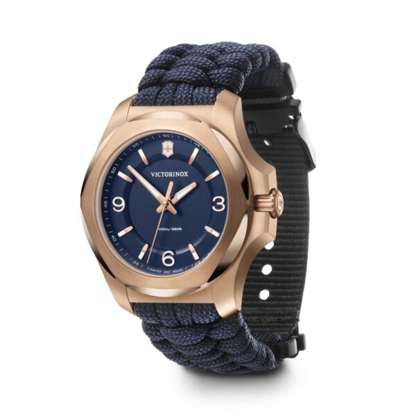 ⁦Victorinox I.N.O.X Blue Golden ויקטורינוקס אינוקס זהב כחול⁩ – תמונה ⁦2⁩