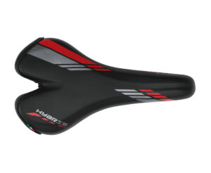 כסא אוכף אופניים כביש שטח סלה מונטה גראפה איטליה קומפוזיט 250 גרם שחור אפור MTB Hybris Bike Saddle 3023-RO