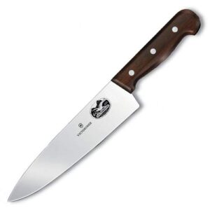 ויקטורינוקס סכין שף להב רחב ידית 20 סמ Victorinox Rosewood Extra Wide Carving Knife 5.2060.20