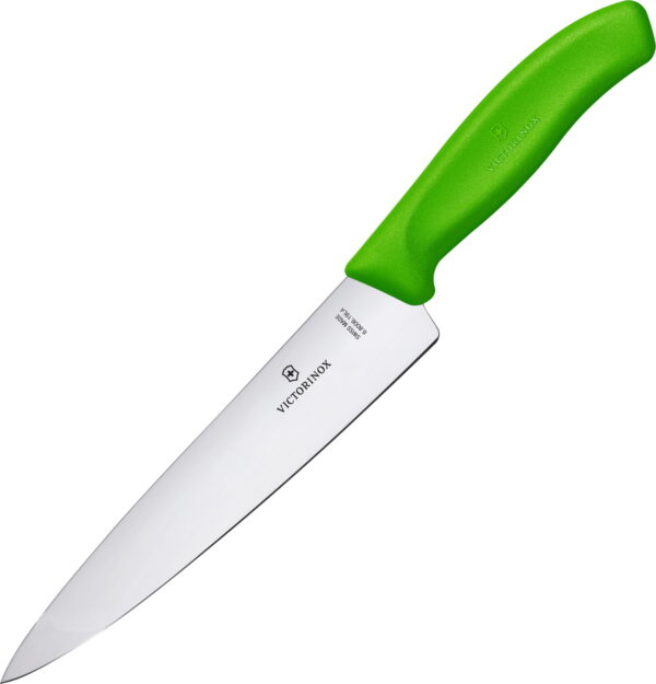 ויקטורינוקס סכין שף ירוק Black Victorinox Swiss Classic Carving Knife 5.2008.19 19 cm green