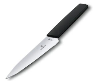 ויקטורינוקס סכין שף 15 ס”מ שחור Victorinox  Swiss Modern Kitchen Knife 6.9013.15B
