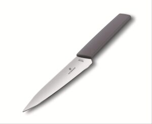 ויקטורינוקס סכין שף 15 ס”מ אפור Victorinox Swiss Modern Kitchen Knife 6.9016.1521.B