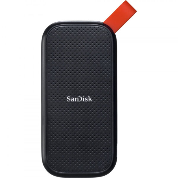 סנדיסק כונן נייד  Sandisk Portable SSD Type C + USB 3.2 Adapter 500GB SDSSDE30-480G-G25