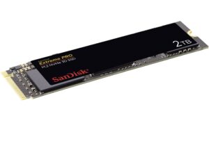 סנדיסק SSD הארד דיסק פנימי SanDisk Extreme PRO M.2 NVMe 3D SSD SDSSDXPM2-2T00-G25 2TB