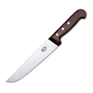 ויקטורינוקס סכין קצב ידית עץ 23 סמ שוויץ Victorinox Rosewood Butcher's 5.5200.23 knife