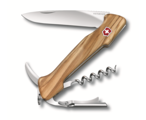 ויקטורינוקס וויין מאסטר אולר יין עץ חום בהיר שוויץ 0.9701.64 Victorinox Wine Master