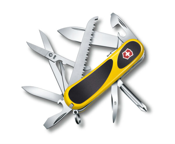 ויקטורינוקס אבולושן גריפ S18 אולר שוויץ צהוב Victorinox Evogrip SC8.2.4913