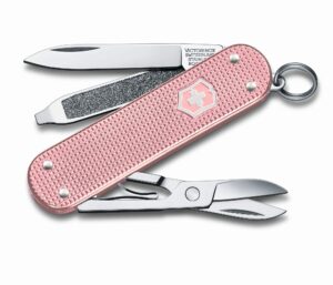 ויקטורינוקס אולר קלאסי אלוקס ורדרד Victorinox Classic Pocket Knife in Bold, Vivid Colors 0.6221.252G