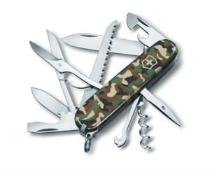 ויקטורינוקס הצייד הסוואה ירוק אולר Victorinox Huntsman 1.3713.94B1