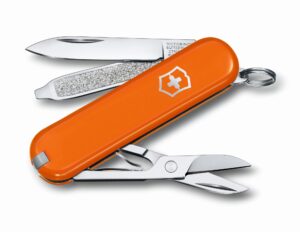 ויקטורינוקס האולר הקלאסי כתום שוויץ Classic Colors Victorinox Swiss Army 0.6223.83G