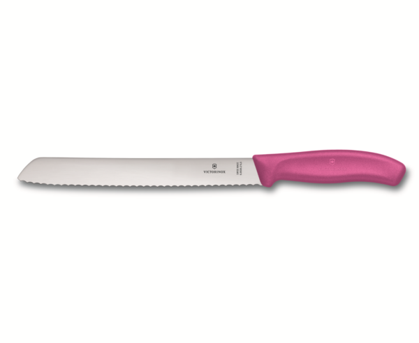 ויקטורינוקס שוויץ  סכין לחם ורוד Swiss Classic Victorinox 6.8636.21L5B
