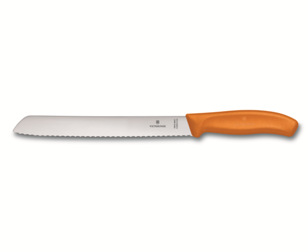 ויקטורינוקס שוויץ  סכין לחם כתום Swiss Classic Victorinox 6.8636.21L9B