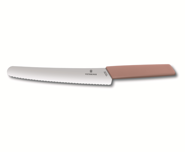 ויקטורינוקס שוויץ סכין לחם וקונדיטור חום Swiss Modern Victorinox 6.9076.22W5B