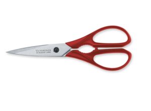 ויקטורינוקס שוויץ מספריים למטבח אדום Victorinox 7.6363