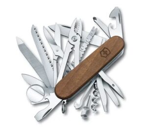 ויקטורינוקס סוויס צ'אמפ עץ אולר שוויץ Victorinox Swiss Champ Wood 1.6794.69