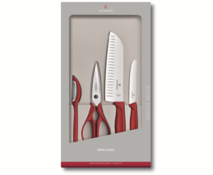 ויקטורינוקס שוויץ סט מטבח אדום 4 חלקים Victorinox 6.7131.4G