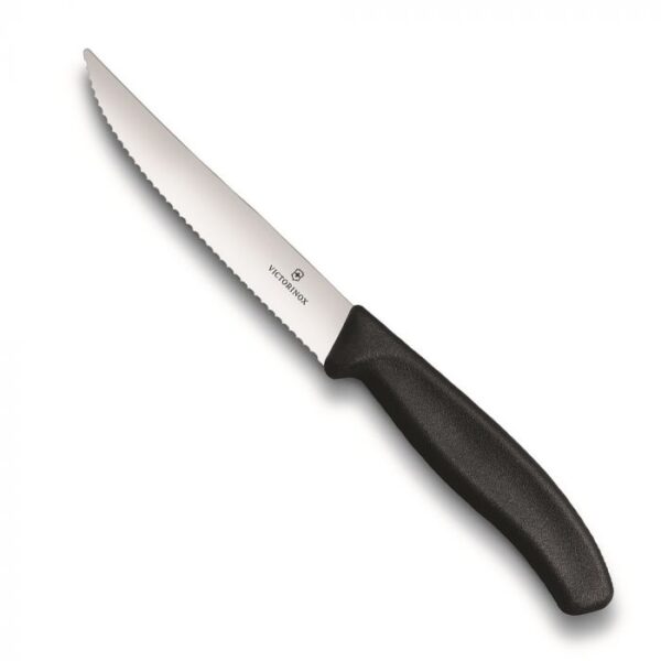 ⁦ויקטורינוקס סט שישיית סכיני סטייק שחור Victorinox Steak Knife Set 6.7233.6 6 pieces⁩ – תמונה ⁦2⁩