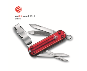 ויקטורינוקס אולר קוצץ ציפורניים שוויץ אדום שקוף victorinox NailClip 580 T.0.6463