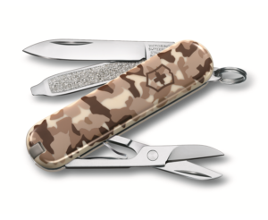 ויקטורינוקס האולר  הקלאסי  הסוואה חום שוויץ Classic Camouflage Victorinox Swiss Army 0.6223.941
