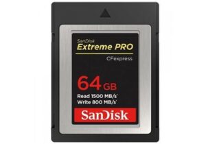 סנדיסק כרטיס זיכרון SDCFE-064G-GN4NN memory card SanDisk  Extreme PRO CFexpress Card Type B 64GB