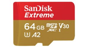 סנדיסק כרטיס זיכרון  Sandisk memory card SanDisk Extreme microSD card for Mobile Gaming 64GB SDSQXA2-064G-GN6GN