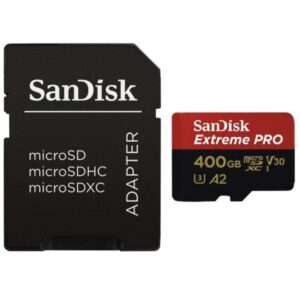 סנדיסק כרטיס זיכרון SDSQXCZ-400G-GN6MA Sandisk memory card SanDisk Extreme Pro microSDHC 400GB
