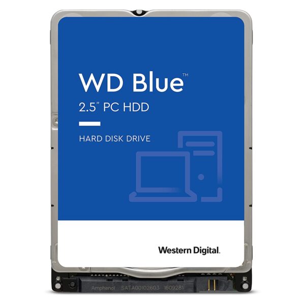ווסטרן דיגיטל הארד דיסק כונן למחשב נייד HDD  WD Blue Mobile 2.5"  2TB 5400 2Y WD20SPZX