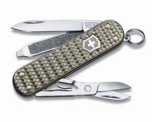 ויקטורינוקס אולר שוויצרי אפור  Classic Alox 0.6221.4031G Gray Victorinox Precious Alox Collection