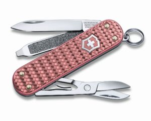 ויקטורינוקס אולר שוויצרי ורוד עתיק Classic 0.6221.405G Pink Victorinox Precious Alox Collection