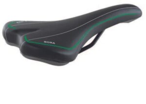 אוכף כסא אופניים שטח סלה מונטה גראפה איטליה בורה שחור ירוק Bike Saddle Selle monte Grappa Italy Mountain