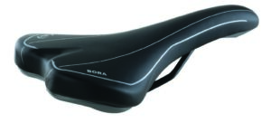 אוכף כסא אופניים שטח סלה מונטה גראפה איטליה בורה שחור לבן Bike Saddle Selle monte Grappa Italy Mountain