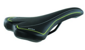 אוכף כסא אופניים שטח סלה מונטה גראפה איטליה בורה שחור צהוב  Bike Saddle Selle monte Grappa Italy Mountain