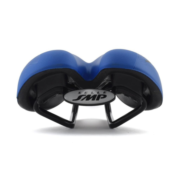 ⁦Selle SMP Strike Extra 140mm Bike Seat Blue אוכף כסא לאופניים שחור⁩ – תמונה ⁦2⁩