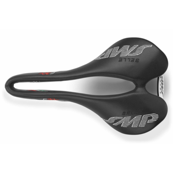 ⁦Selle SMP F30 C 150mm Bike Seat Black אוכף כסא לאופניים שחור⁩ – תמונה ⁦2⁩