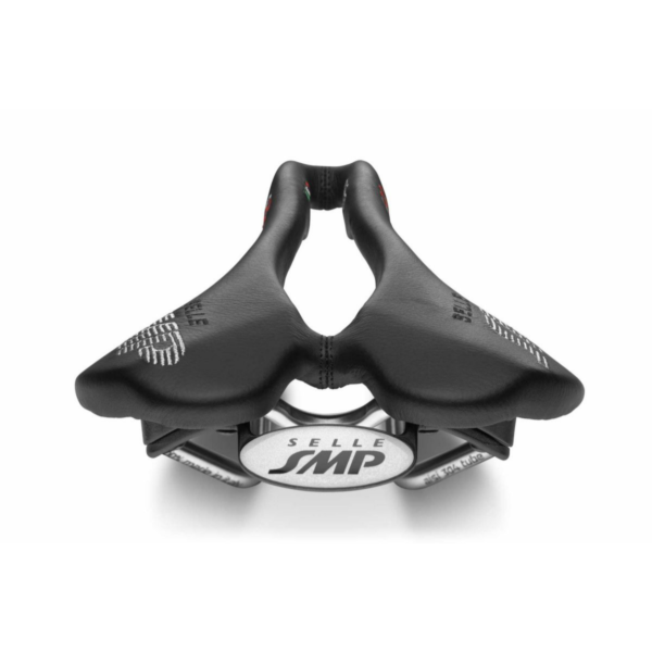 ⁦Selle SMP F30 C 150mm Bike Seat Black אוכף כסא לאופניים שחור⁩ – תמונה ⁦3⁩
