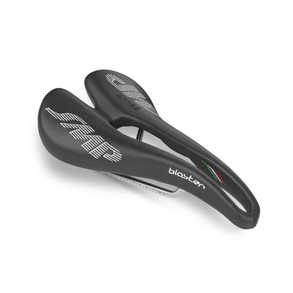 ⁦Selle SMP  Blaster 131mm Bike Seat Black אוכף כסא לאופניים שחור⁩ – תמונה ⁦2⁩