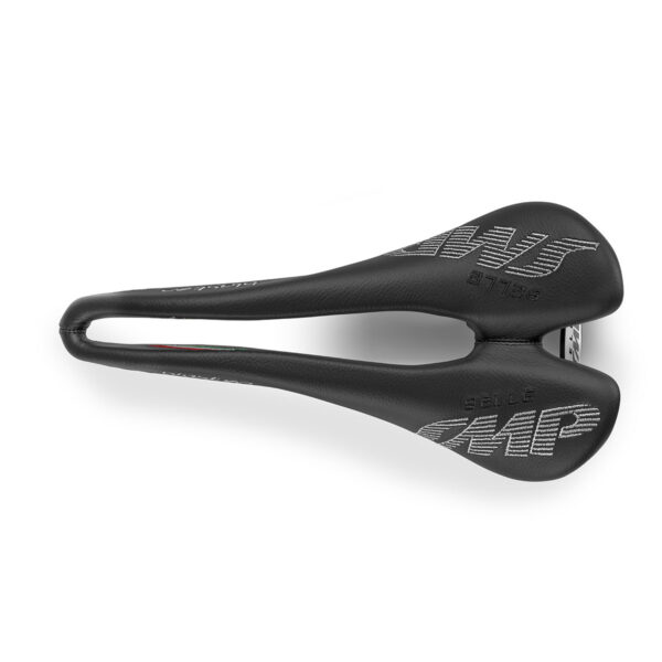 ⁦Selle SMP  Blaster 131mm Bike Seat Black אוכף כסא לאופניים שחור⁩ – תמונה ⁦3⁩