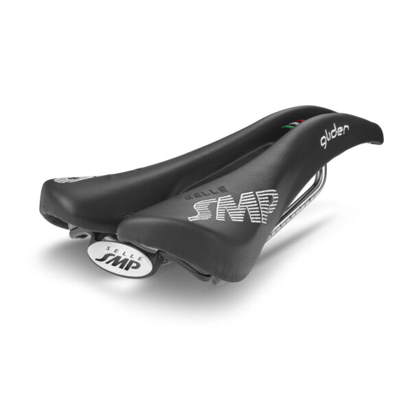 ⁦Selle SMP Glider 136mm Bike Seat Black אוכף כסא לאופניים שחור⁩ – תמונה ⁦3⁩