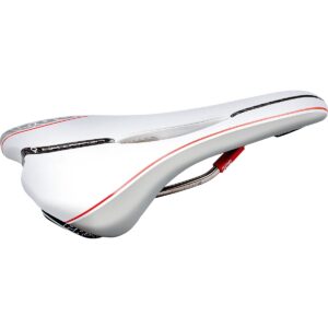 Shimano by Pro Griffon Lady Ti Bike Seat 142 x 265 white red שימנו בידי פרו אוכף כסא אופניים