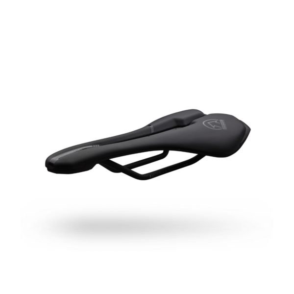 ⁦Shimano by Pro  Griffon Performance AF 142mm Bike Seat BLACK שימנו בידי פרו אוכף כסא אופניים⁩ – תמונה ⁦3⁩