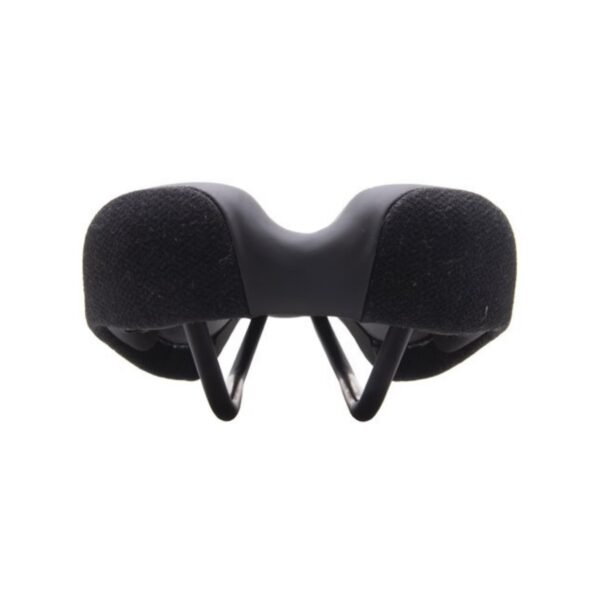 ⁦WTB Pure Cromoly Bike Seat Black אוכף כסא לאופניים שחור⁩ – תמונה ⁦2⁩