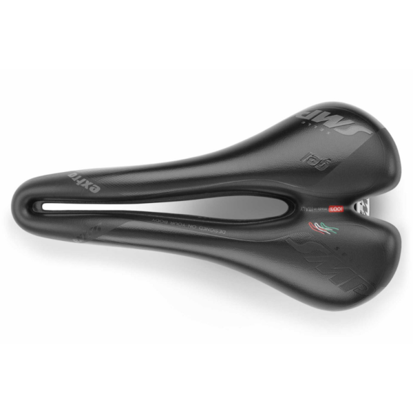 ⁦Selle SMP Strike Extra Gel 144mm Bike Seat Black אוכף כסא לאופניים שחור⁩ – תמונה ⁦2⁩