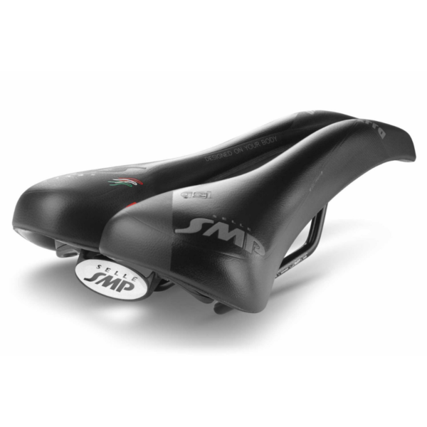 ⁦Selle SMP Strike Extra Gel 144mm Bike Seat Black אוכף כסא לאופניים שחור⁩ – תמונה ⁦3⁩