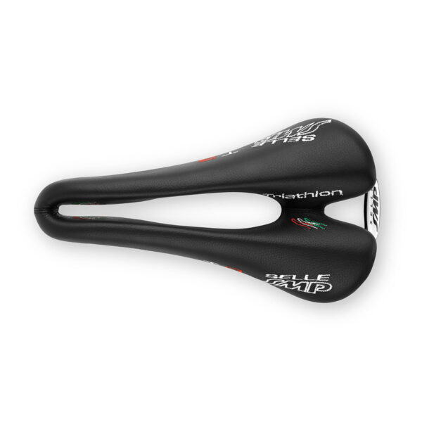 ⁦Selle  SMP T3  Bike Seat Black אוכף טריאתלון כסא לאופניים שחור⁩ – תמונה ⁦3⁩