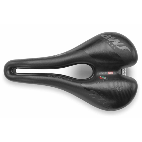 ⁦Selle SMP TRK Gel Medium Bike Seat Black אוכף כסא לאופניים שחור⁩ – תמונה ⁦2⁩